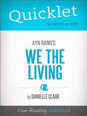 cover image of Quicklet on Ayn Rand's We the Living